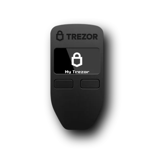 Trezor Model 1 black cryptobilis
